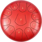 Drum Supply The 10 Inches 11 Tones Percussion-instrument Hand Pan Steel Tongue Drum For YOGA Education