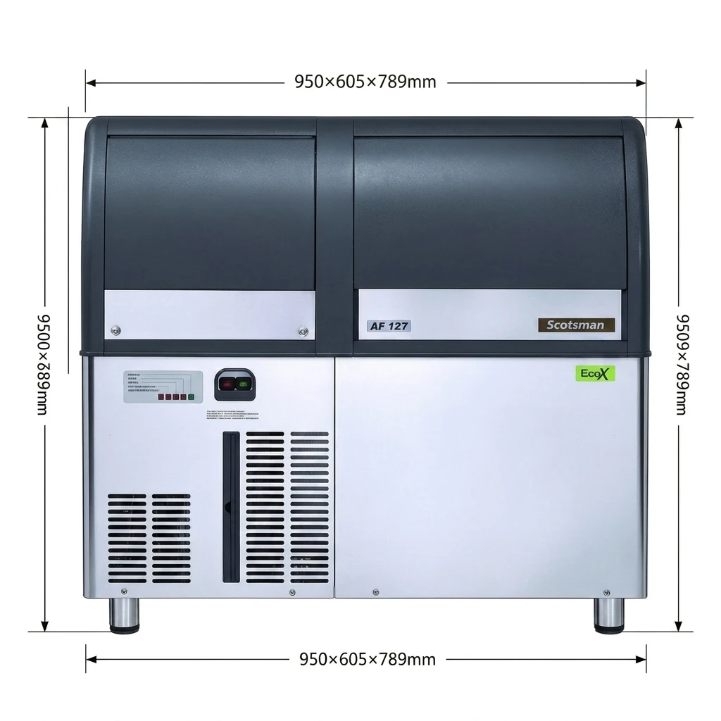 Ice Machine, AF127, 220V, 50Hz, R290 - detail 2