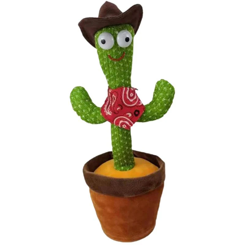 dancing cactus voice activated