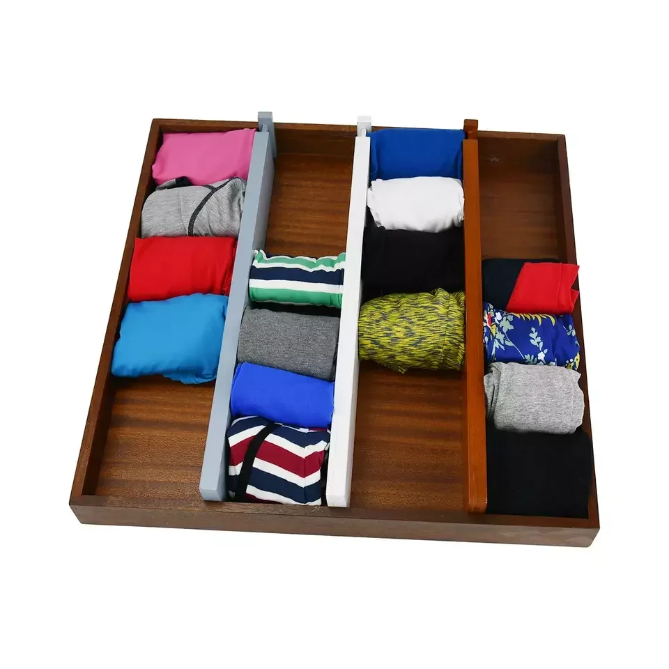 Wholesale Youlike Expandable Drawer Dividers Bamboo Separators Organization for Kitchen Bedroom Bathroom