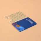 Card Phone Custom Logo Printed Silicone Card Holder Phone Wallet With Stand Cell Phone Silicone Stand Card Holder Wallet