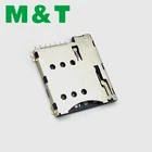 Sd Micro Memory SD Card Connector SMD Type Micro SD SIM Customized Memory Card