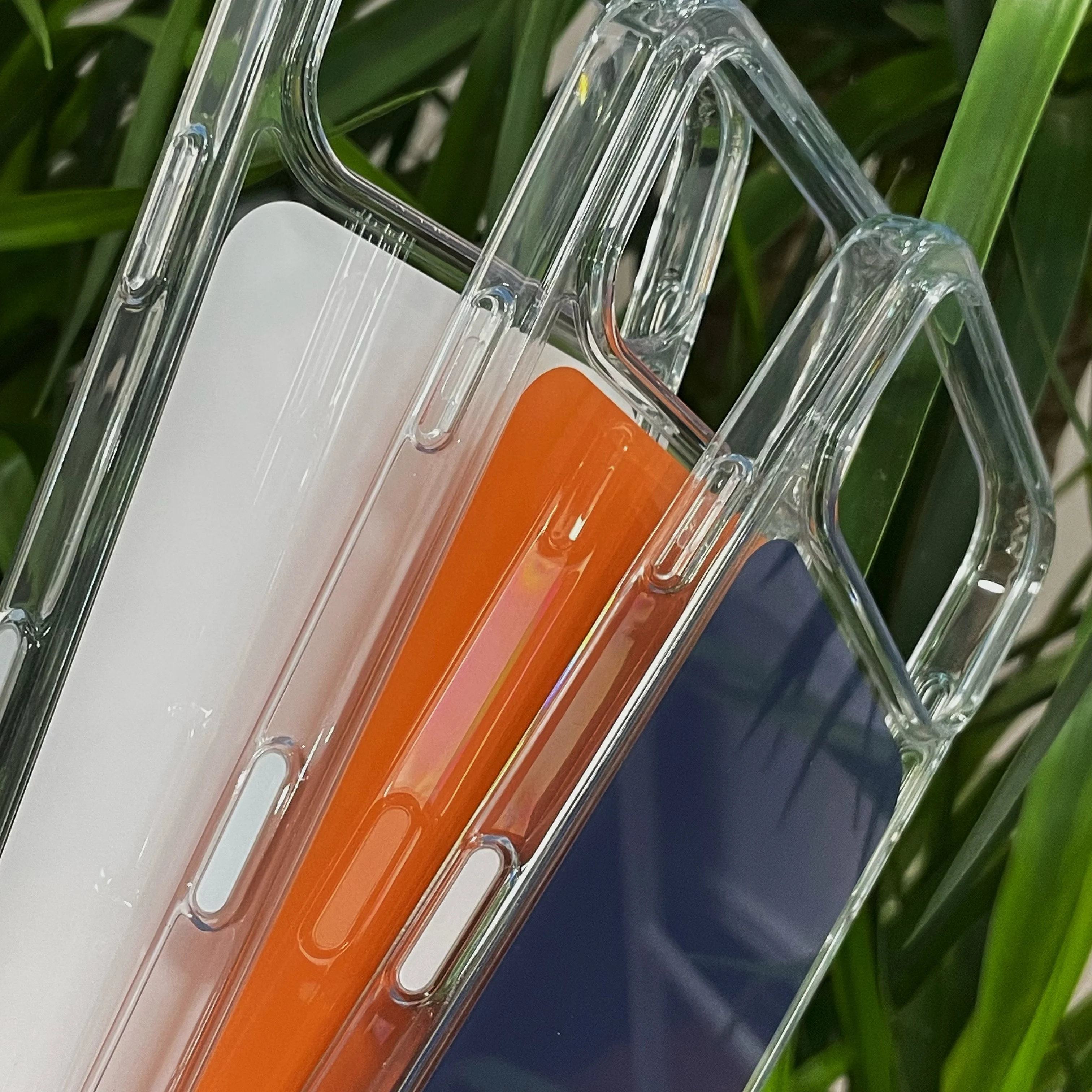 product transparent magnetic shockproof phone case cover for iphone 17 air lens protective cell phone cover for iphone 17 pro max-2