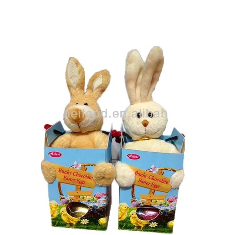 chocolate bunny plush