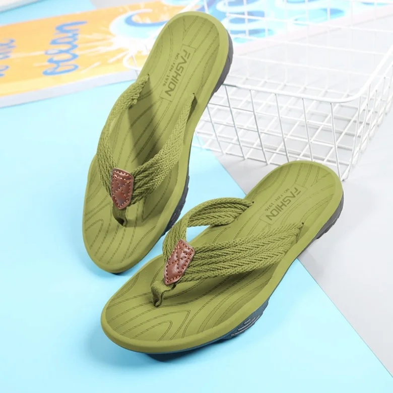 Sandals Indoor Outdoor Comfortable Summer Slippers Beach Men Flip Flops 2022 New Anti Style Casual Shoe Box EVA Lovedagear