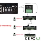 JT-610C USB Conference Camera Remote Control 3D Onvif PTZ Console NDI Joystick Controller IP Camera System POE Switch