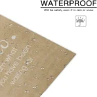 Flat Paper Bag Flat Bottom Stand Up Pouch Kraft Paper Envelope Mailing Bag For Clothing