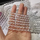 Factory Stock Wholesale High Quality Natural Crystal Clear Quartz Beads For Jewelry Making