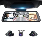 Recorder 1080p Handleiding 8inch 4G ADAS Dual Cams Car Video Recorder Special GPS WIFI Dash Camera