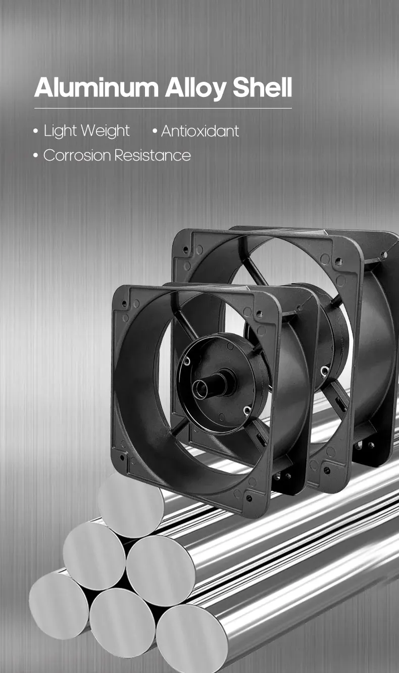 Axial Exhaust Fan, WBO, 20060, ABS, Aluminum - detail 10