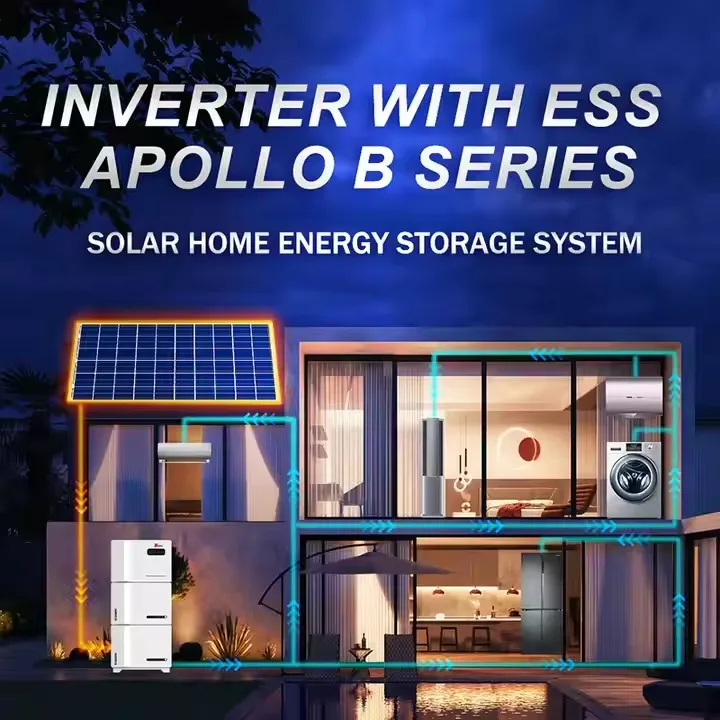 Home Solar Energy Storage System with 51.2V Cabinet and 3Kwh Lithium Battery Bess Stackable Design