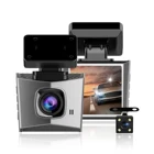 Dash Gps Ultra HD Car Dual Lens 1080P 2 Inch High-Definition Seamless Loop Video DVR Dash Cam With GPS