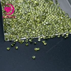 Loose Brilliant Cut Zirconia Small Dimonds 1000Pcs/Pack 1mm To 3mm Peridot Color Loose Aaaa Gemstone