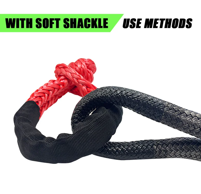 New Coast Off-road Tools Kit Including Soft Shackle with Nylon Rope Recovery Tow Rope supplier