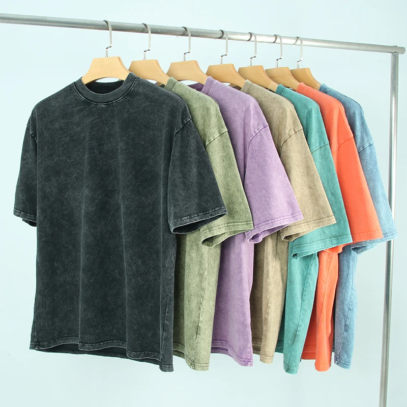 vintage wash t shirts wholesale