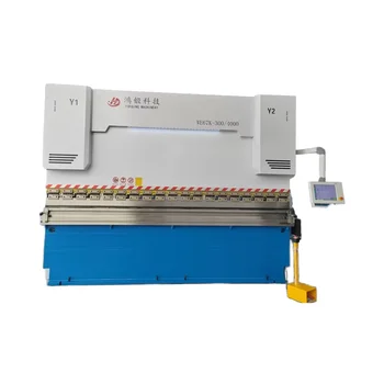 Hot Sale 300T/4000 Hydraulic Press Brake Bending Machine for Carbon Steel Equipped DELEM Control System