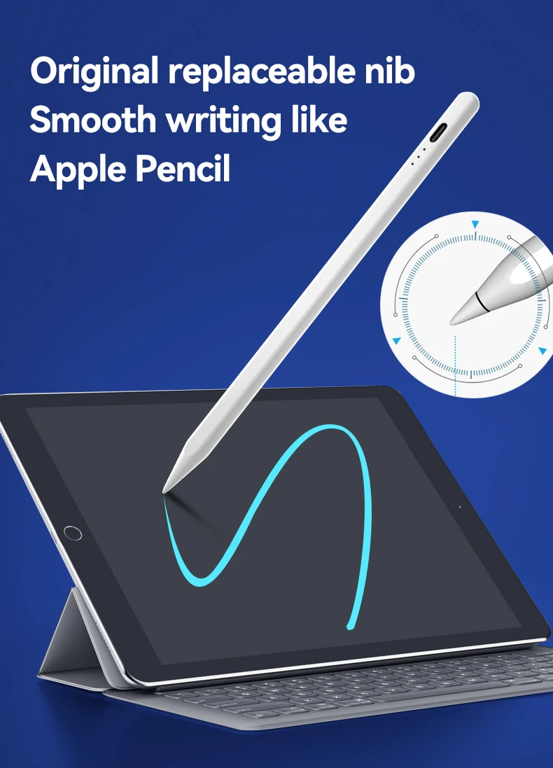 Stylus Pen For Android Phone Apple Pencil Original 2 With Logo 11 Ipad Mini Con Soft Tips For