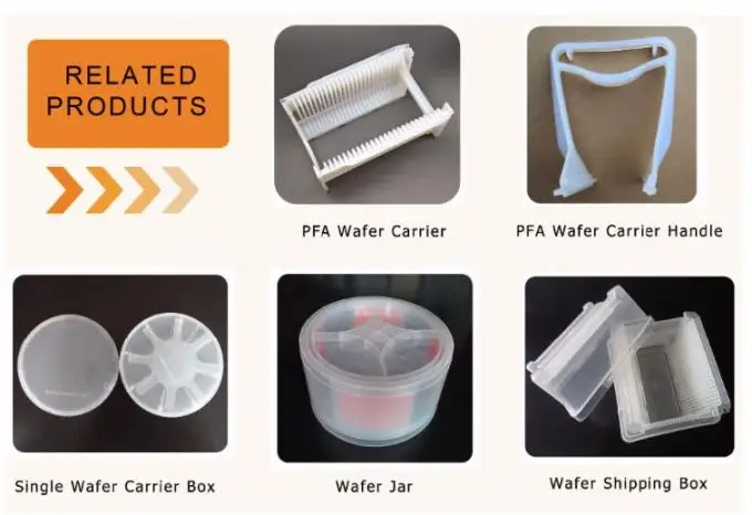 2 inch 3 inch 4 inch Square Cassette carrier Box for 2 inch 4 inch square wafer substrates 3 “4