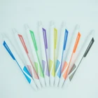 Ballpoint Pen High Quality Double Injection Creative Promotion Colorful Solid White Barrel Ballpoint Pen