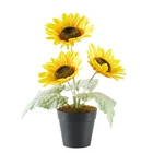 Design Flower Made In China Artificial Sunflower Best Sale Custom Design Decoration Real Touch Flower Artificial Sunflower