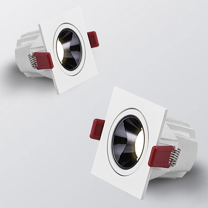 W W W W Led Square Downlight W Downlight Led W Recessed