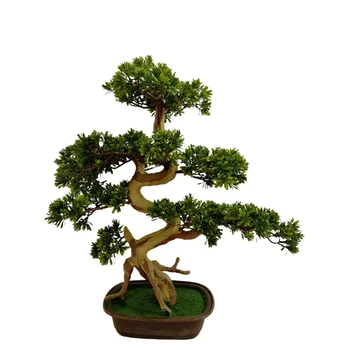 Artificial Bonsai Tree Topiary gingseng ficus bonsai tree