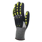 Leather Work Winter Glove Gloves High Quality Leather Work Impact Protection Winter Glove Cut Resistant Mechanic Gloves