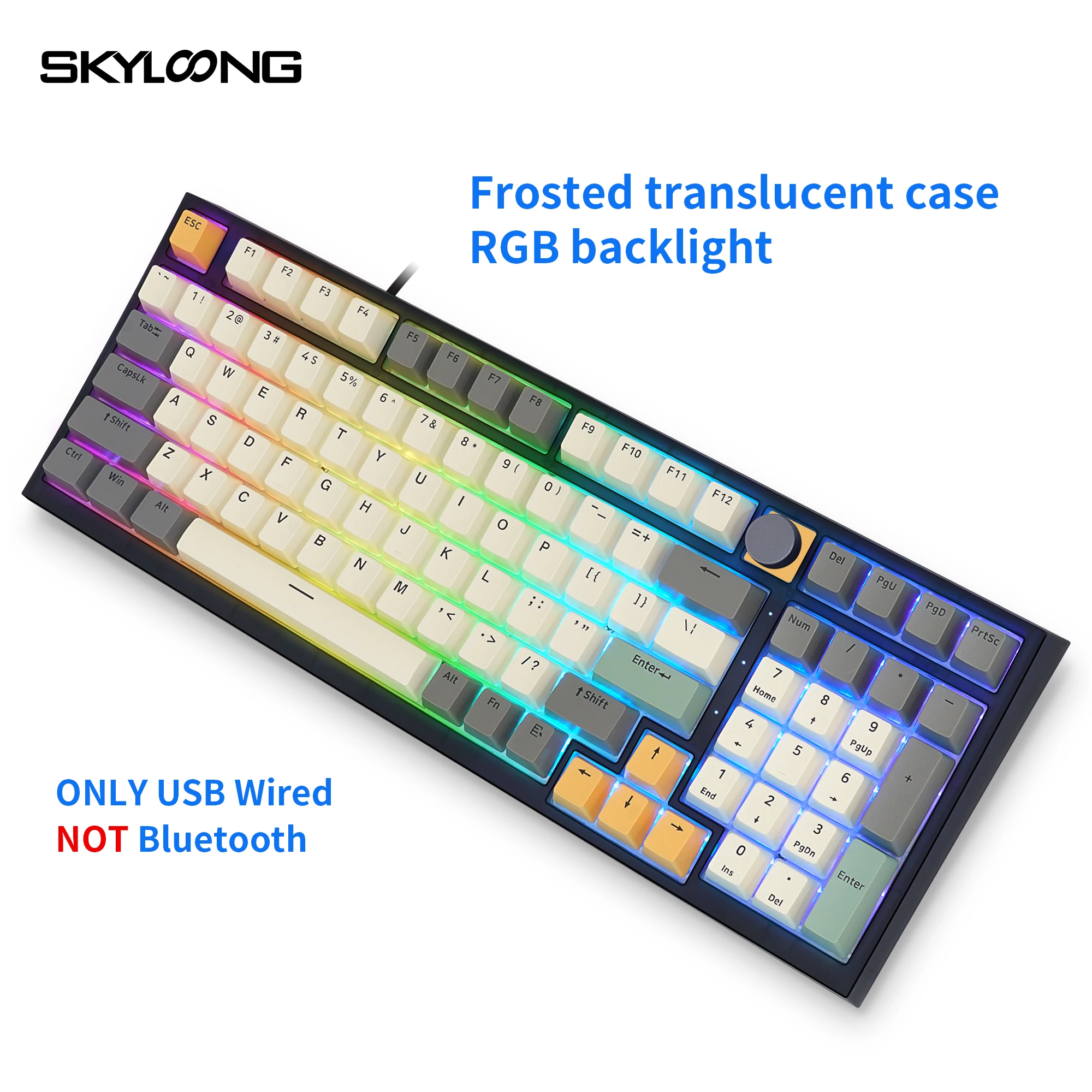 Skyloong Gk Rgb Gateron Switch Full Keyboard Hot Swappable