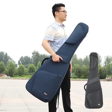 Customizable 36\39\41\42inch Acoustic Folk Guitar Bag Waterproof Nylon Soft Case Guitar Gig Bag Electric Bass Guitar Bag