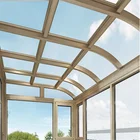 Energy Glass Heated Glass Energy Saving Heat Absorbing Stained Glass Skylight Tempered Coated Glass For Sunroom