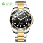 Watch Carisen Manufacturer Men Wrist Watch Dive Waterproof Japan Movement Stainless Steel Quartz Watch Oem Odm Factory
