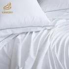 Flat Sheet Flat White Sheet 100% Cotton 300TC White Flat Bed Sheet