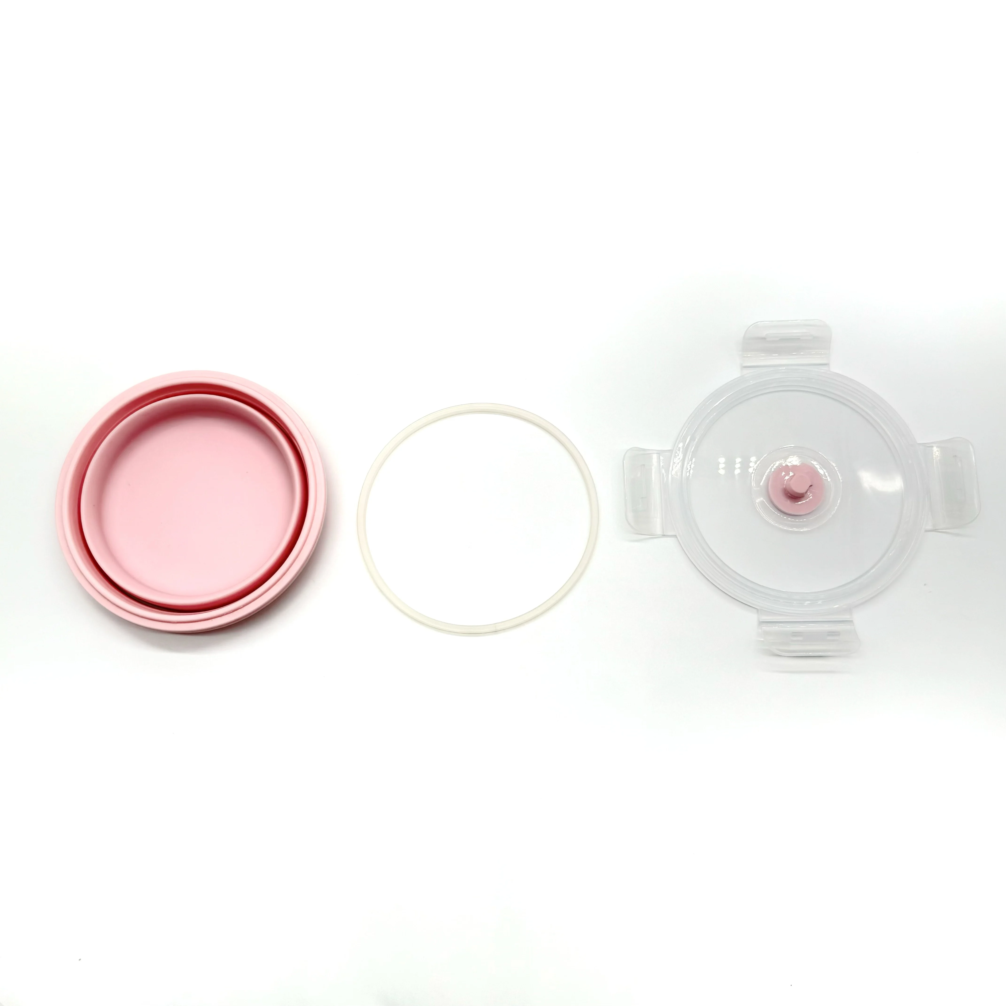 High Temperature Resistance Premium Silicone Bento Box Ring Round Pattern Household Food Product for Sealing details