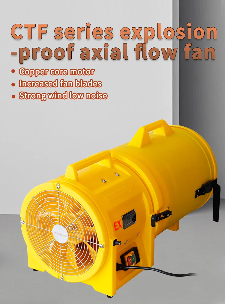 Axial Flow Fan, CTF-30, Explosion-Proof - detail 4