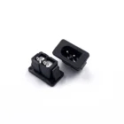 New Female Socket New Sale Production JEC JR-201SDA C8 2pin Ac Female Power Socket