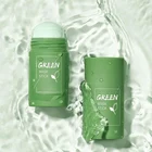 Green Blackhead Remover Green Tea Mask Stick Clay Moisturizer Oil Control Cleansing Masks Blackhead Remover Mask