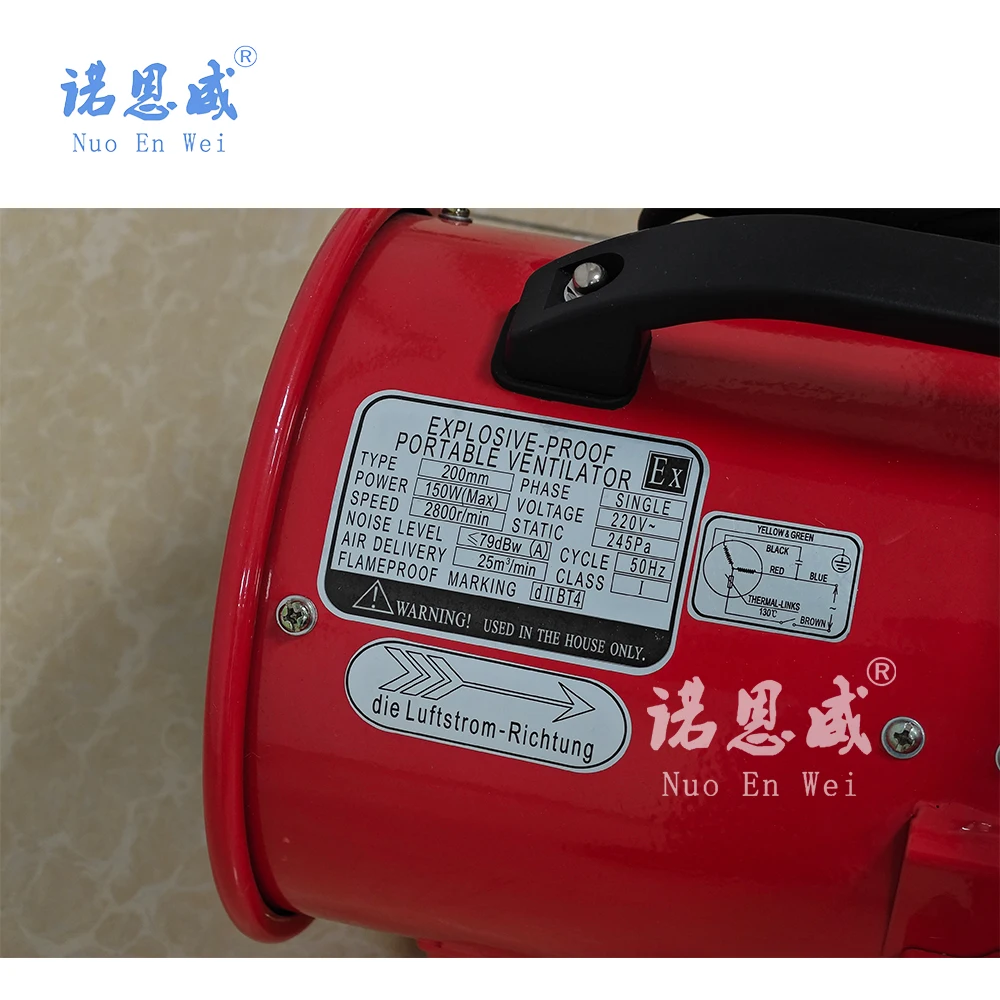 Explosion Proof Exhaust Blower, Portable, ATEX - detail 14