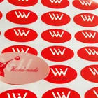 Sticker Self Adhesive Double Side Printing Label Sticker Custom Logo Sticker Self Adhesive Label Round Label Sticker