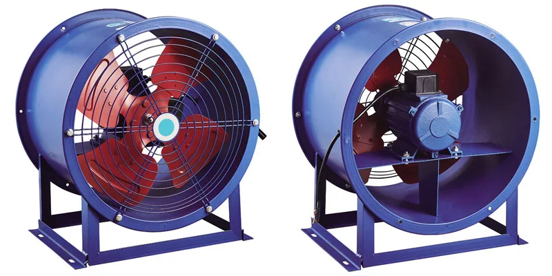 Axial Flow Fan, Wall, A.C. Source, Metal - detail 12