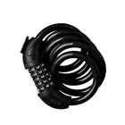 Bike Locks Bicycle Lock Cable Coiled Secure Resettable Combination Bike Cable Lock