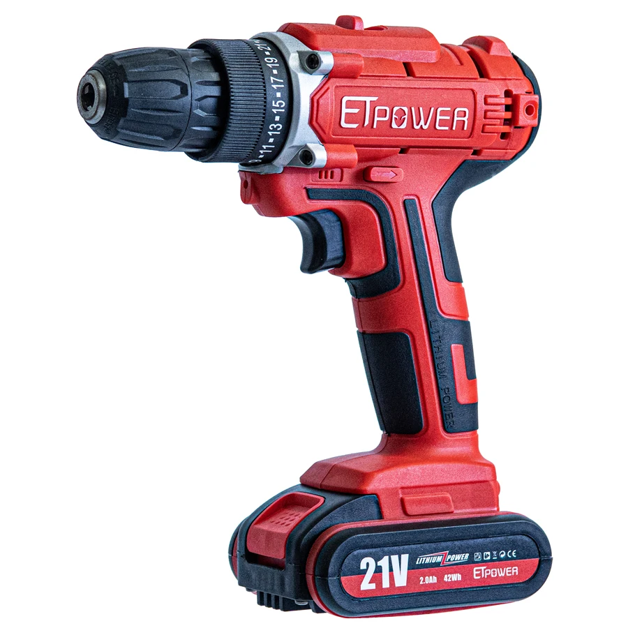 Hot Sale 10mm 21v Cordless Power Drill 
