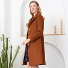 Coats Coat Winter New Style Women Winter Coats Large Lapel Temperament Slim Woolen Coat Ladies Women