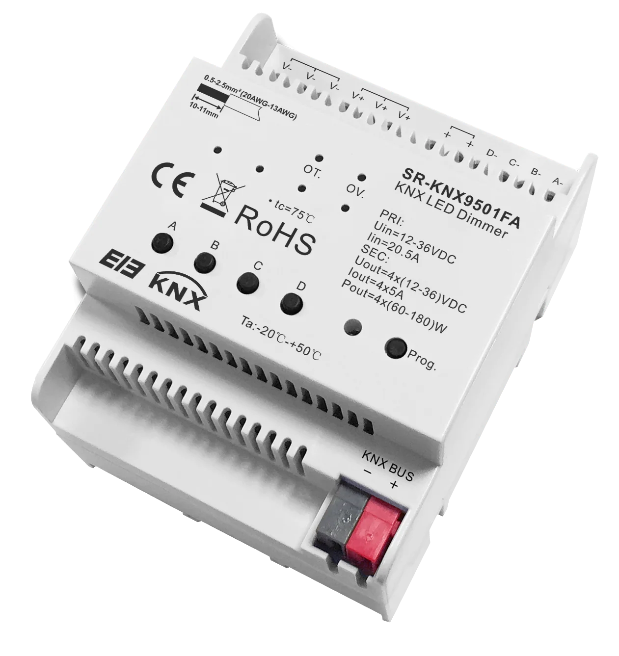 Knx Actuator Dc Dc Din Rail Installation Scenes Dim Eu Eib Knx