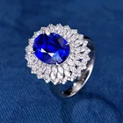 Silver Ring Rings Best Price Colorful Stone Silver Wedding Bands Ring Laser Engraver