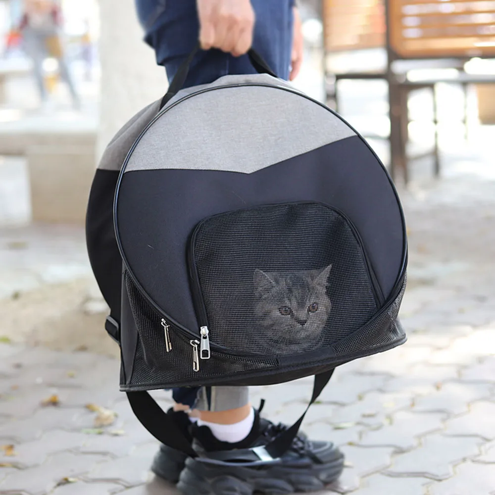 Nylon grey Travel bag/Dog Travel bag