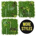 Green Wall Outdoor Backdrop Hedge Green Grass Wall Fence Plastic Artificial Vertical Garden Green Wall