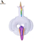 Factory Custom Unicorn Cute Baby Swimming Trainer Baby Rings Baby Floats Pool Seat