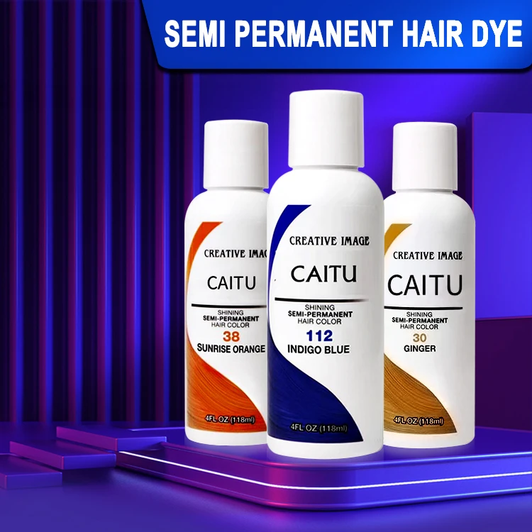 Caitu Hair Dye Cream Colour Polishing Care Acid Polish Hair Dye Hair