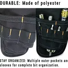 Tool Holster Tools Organizer Custom Logo Deluxe Tool Holster Polyester Cordless Drill Holster Tool Organizer