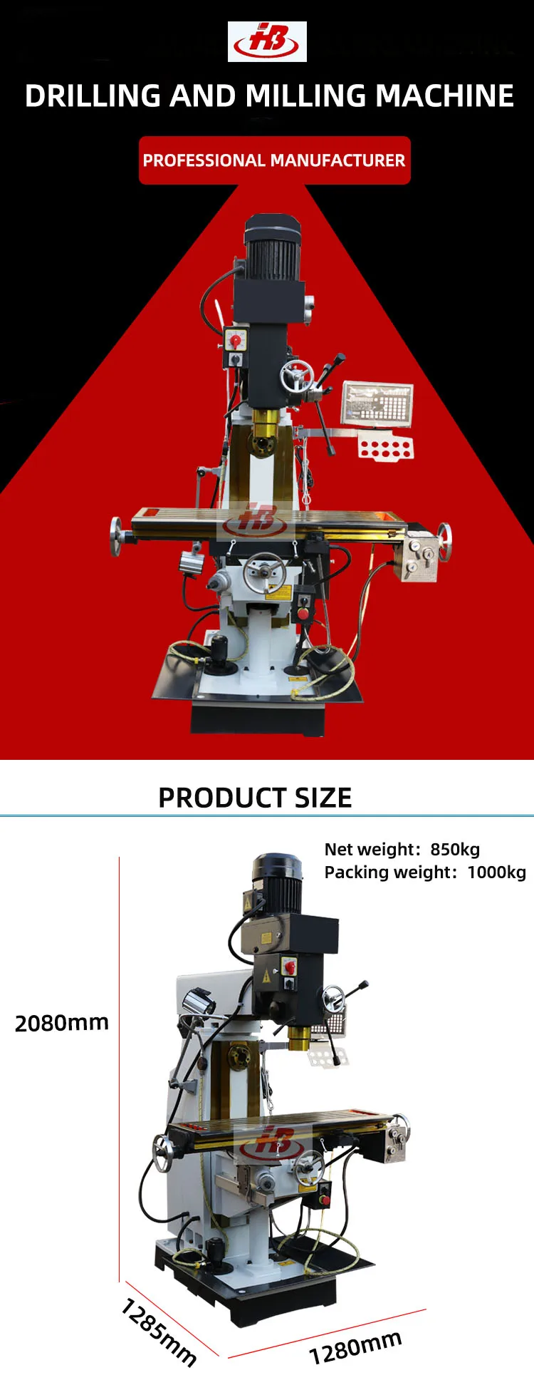 Drilling And Milling Machinezx Vertical And Horizontal Milling